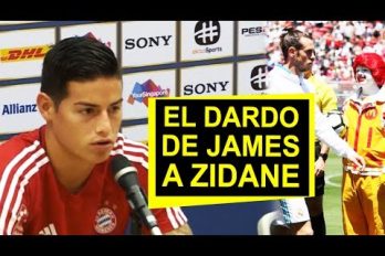 La ‘puya’ de James a Zidane y el porqué decidió llegar al Bayern Múnich. ¡Todo nuestro apoyo para el colombiano!