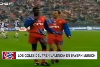 Un colombiano ya fue campeón con el Bayern Múnich… ¡Revive los goles de Adolfo ‘El Tren’ Valencia en el club alemán!
