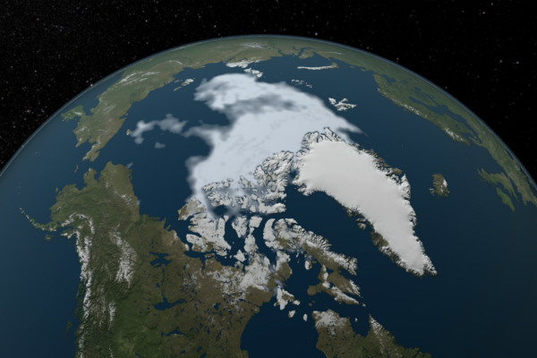 Las NASA muestra como sufre la tierra por el cambio climático