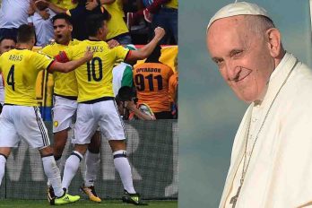 Impresionantes las declaraciones del Papa sobre el fútbol colombiano
