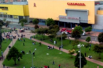 Hombre con falso explosivo causó pánico en centro comercial en Bogotá