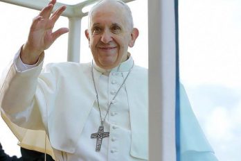 Una participación inesperada en la misa del Papa Francisco