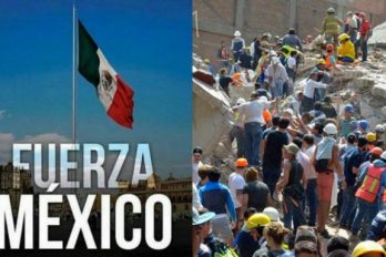 Dos nuevos terremotos sacudieron el centro y sur de México, ¡fuerza para nuestros hermanos!