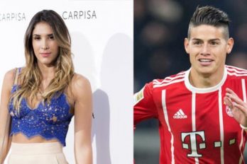 Esto dijo Daniela Ospina desde el estadio del Bayern, ¡acompañó a James!