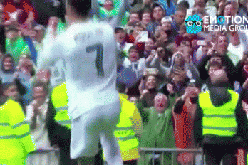 Así celebra un gol Cristiano Ronaldo
