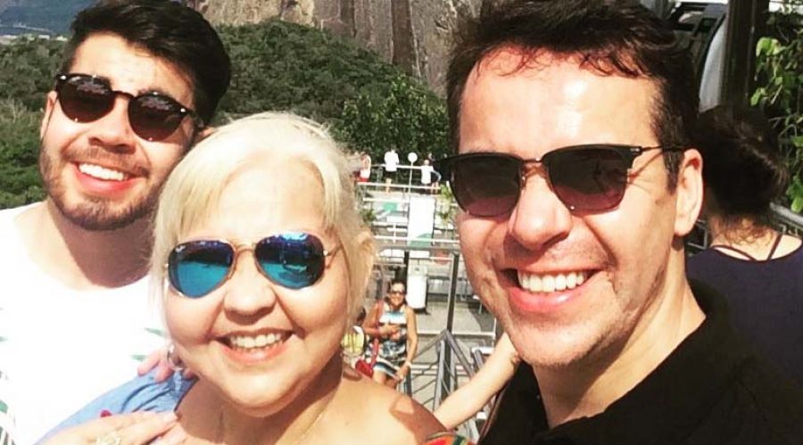 La gordita Fabiola y ‘Polilla’ demuestran su amor desde Río de Janeiro