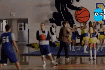 Jugando baloncesto