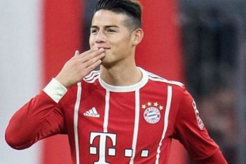 La curiosa manera en la que James se ganó a la hinchada del Bayern Múnich