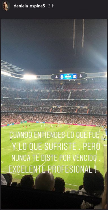 El mensaje de Daniela Ospina por el partido de James ¡Increíble!