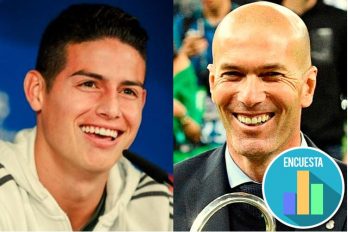 ¿Con la salida de Zidane se abre la puerta para el regreso de James al Madrid? ¿Qué opinas?