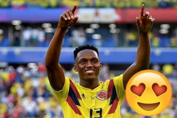 Yerry Mina hizo vibrar a todo Colombia al marcar su gol y lograr la clasificación de la Selección