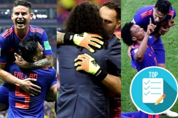 Los momentos más emotivos del triunfo de la Selección Colombia ante Polonia en la Copa Mundo. ¡Pura emoción!