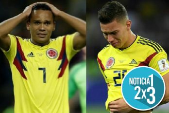 Así se disculparon Bacca y Matheus Uribe por fallar los tiros desde el punto de pena Máxima en el Mundial