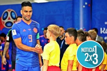 Niño colombiano sorprendió a Falcao con una trova dedicada a su talento como jugador