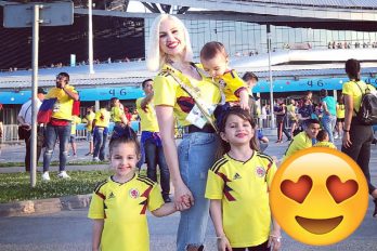 Lorelei Taron envió un mensaje de aliento a su esposo, Radamel Falcao y a la Selección Colombia