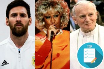 Conoce qué tiene en común Lionel Messi con la cantante Celia Cruz y el Papa Juan Pablo II