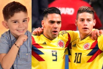 La Selección Colombia le envió un emotivo saludo con camiseta autografíada a bordo para Cristo José