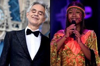 El tenor italiano Andrea Bocelli quedó enamorado de ‘La princesa Guajira’ y le envió un mensaje