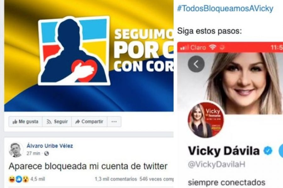 El regreso de Álvaro Uribe en Twitter tras 16 días en medio del paro nacional