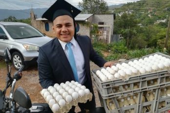 Pagó su carrera como abogado repartiendo huevos ¡Guerrero imparable!