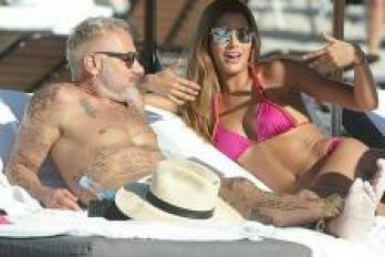 Ariadna Gutiérrez y Gianluca Vacchi en la playa, ¿un nuevo romance?