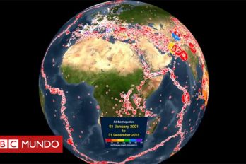 Cómo los terremotos han sacudido la Tierra en los últimos 15 años