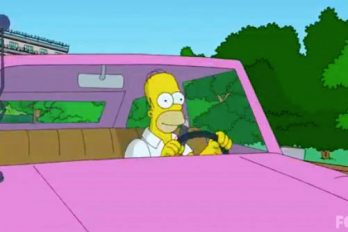  Se revela el modelo del auto de Homero Simpson 