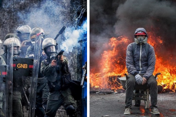 17 Fotógrafos venezolanos que están arriesgando sus vidas para retratar lo que pasa en el país