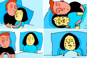 12 cosas que te pasan cuando duermes con tu pareja. Probablemente todos los días