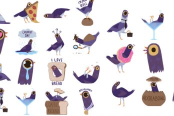 La historia de ‘Trash Dove’, la paloma púrpura que se volvió viral